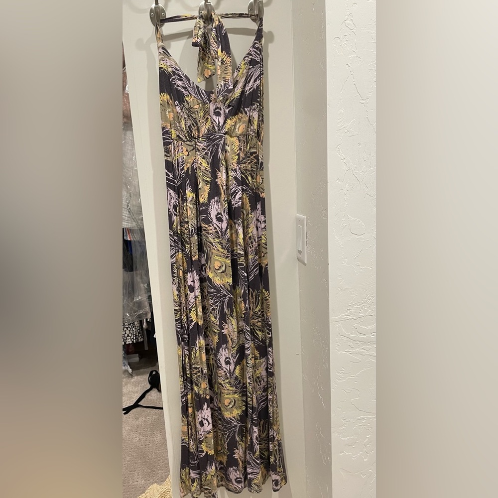 Maternity maxi dress